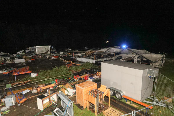 AUT, Unwetterkatastrophe, Frauscherecker Zeltfest