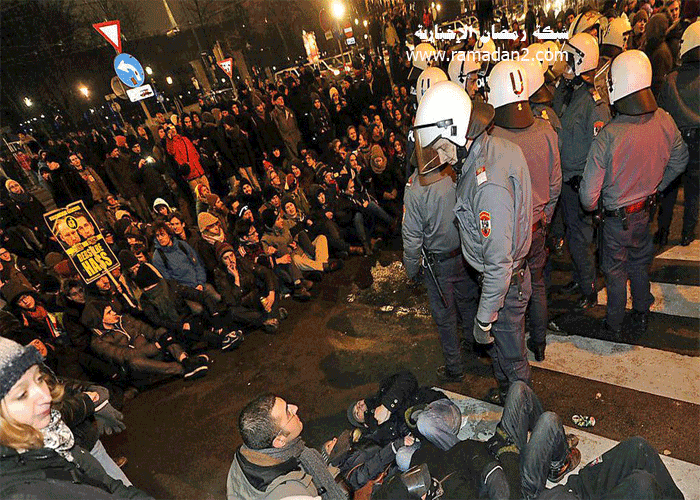 Demo-gegen-FP--Ball-Wien2