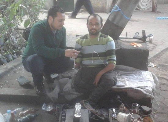 Job-behinderte-Person