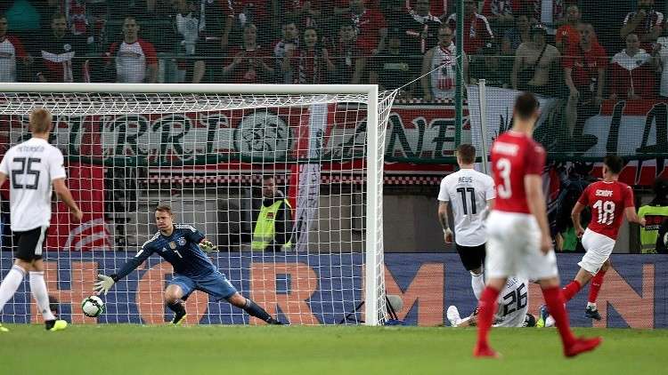 Austria-Deutschland-Fussball