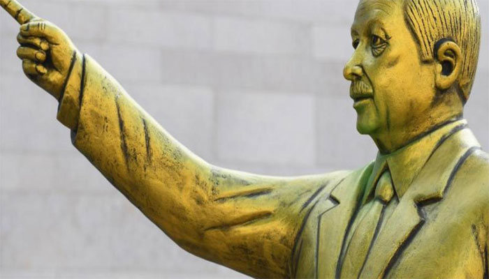 Erdogan-Statue