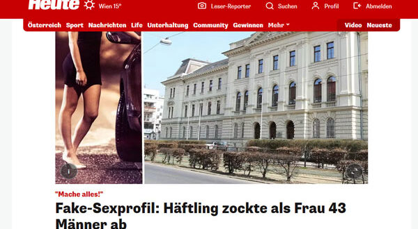 خداع رقمي باسم هوية مزيفة”: شاب ينتحل صفة عاملة جنس ويستدرج 43 ضحية في عملية احتيال معقدة في النمسا